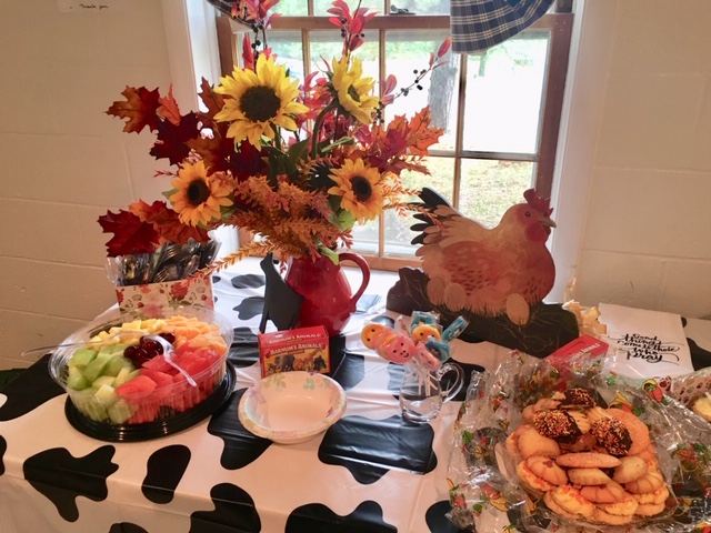 food table